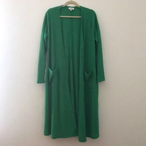 LuLaRoe Sarah XL EUC kelly green